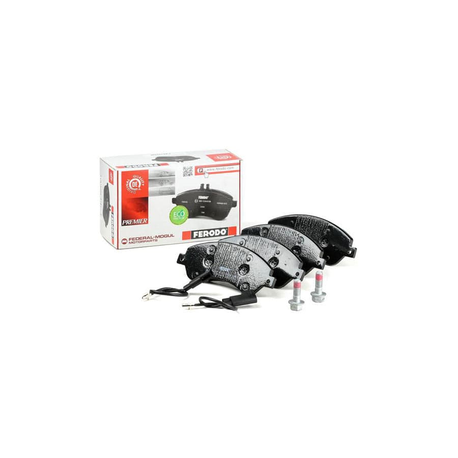 Ferodo Fvr1929W Brake Pad Set For Ford Transit Premier Incl Wear Warning Contact With Brake Caliper Screws