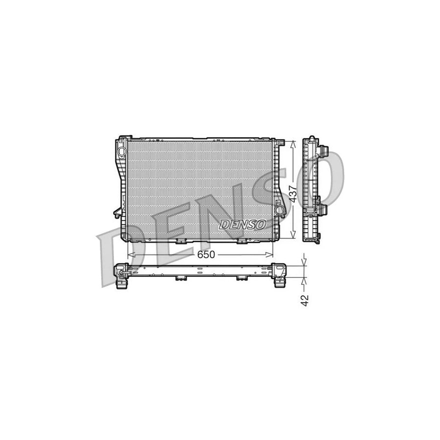 DENSO DRM05047 Engine Radiator