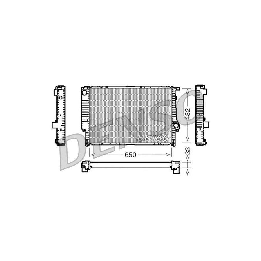 DENSO DRM05066 Engine Radiator