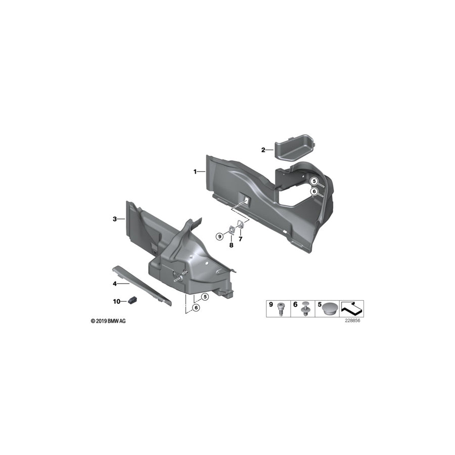 Genuine BMW 51477261483 Cover (Inc. 640dX, 650iX & 640d) | ML Performance US