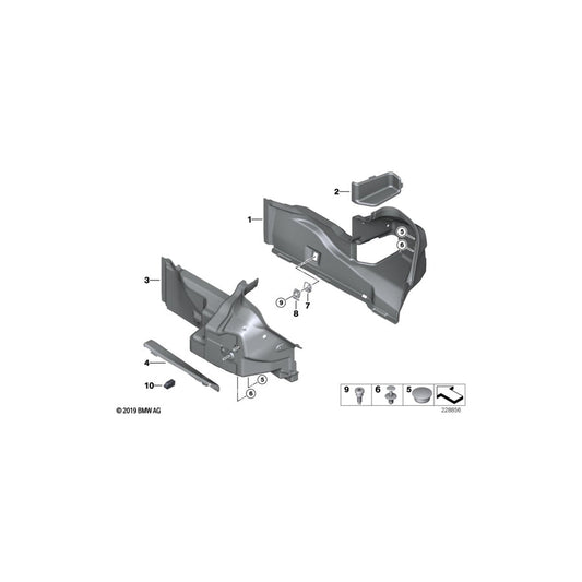 Genuine BMW 51477261483 Cover (Inc. 640dX, 650iX & 640d) | ML Performance US