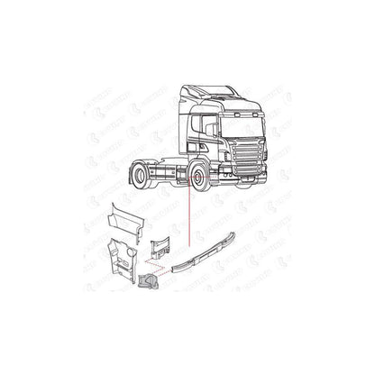 Covind Scr/232 Bumper Bracket