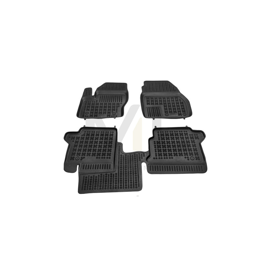 REZAW PLAST 200620 Floor mat set for FORD Tourneo Connect / Grand Tourneo Connect V408 Estate Elastomer, Black