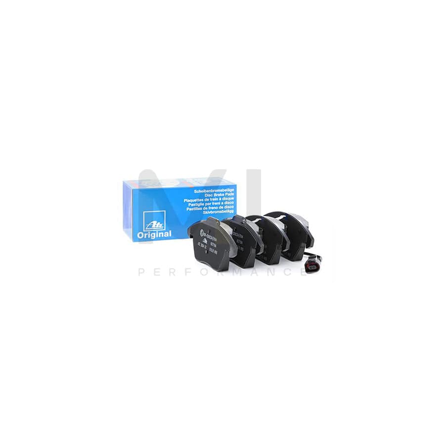 ATE 13.0460-7184.2 Brake pad set incl. wear warning contact