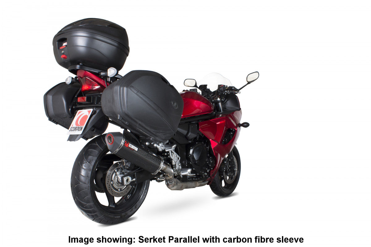 Scorpion RSI116TEO Suzuki GSX1250 FA Serket Parallel Slip-On - Titanium Sleeve | ML Performance US US