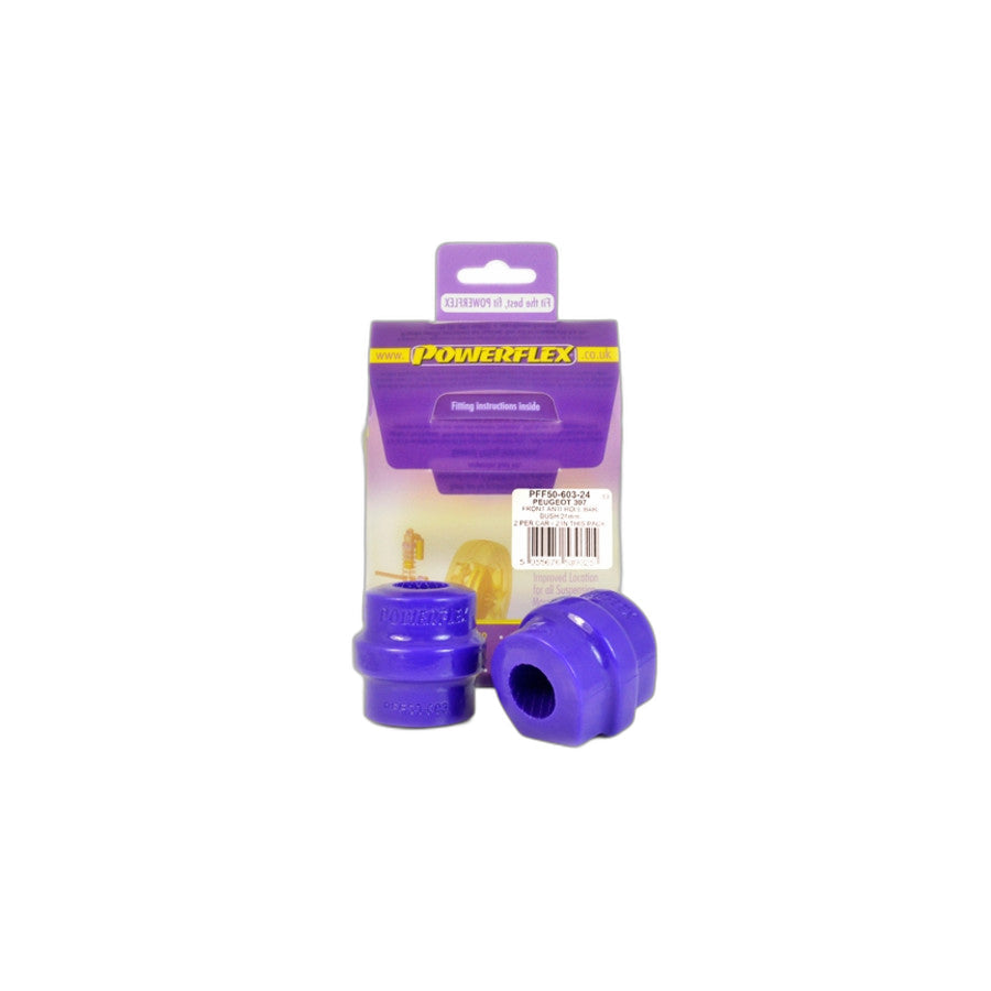 Powerflex PFF50-603-24 Peugeot Citroen Front Anti Roll Bar Bush 24mm (Inc. RCZ, Partner, Picasso, C4, Berlingo) | ML Performance UK Car Parts