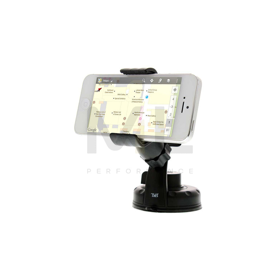 TnB CARHOLD1 78140 Car phone holder with ball joint, dashboard, windscreen, universal 360°
