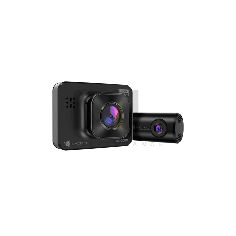 NAVITEL R250 DUAL Dash cam 2.0 Inch, 1280х720 (25 fps), 1920x1080 (30fps), Full HD, Viewing Angle 140°