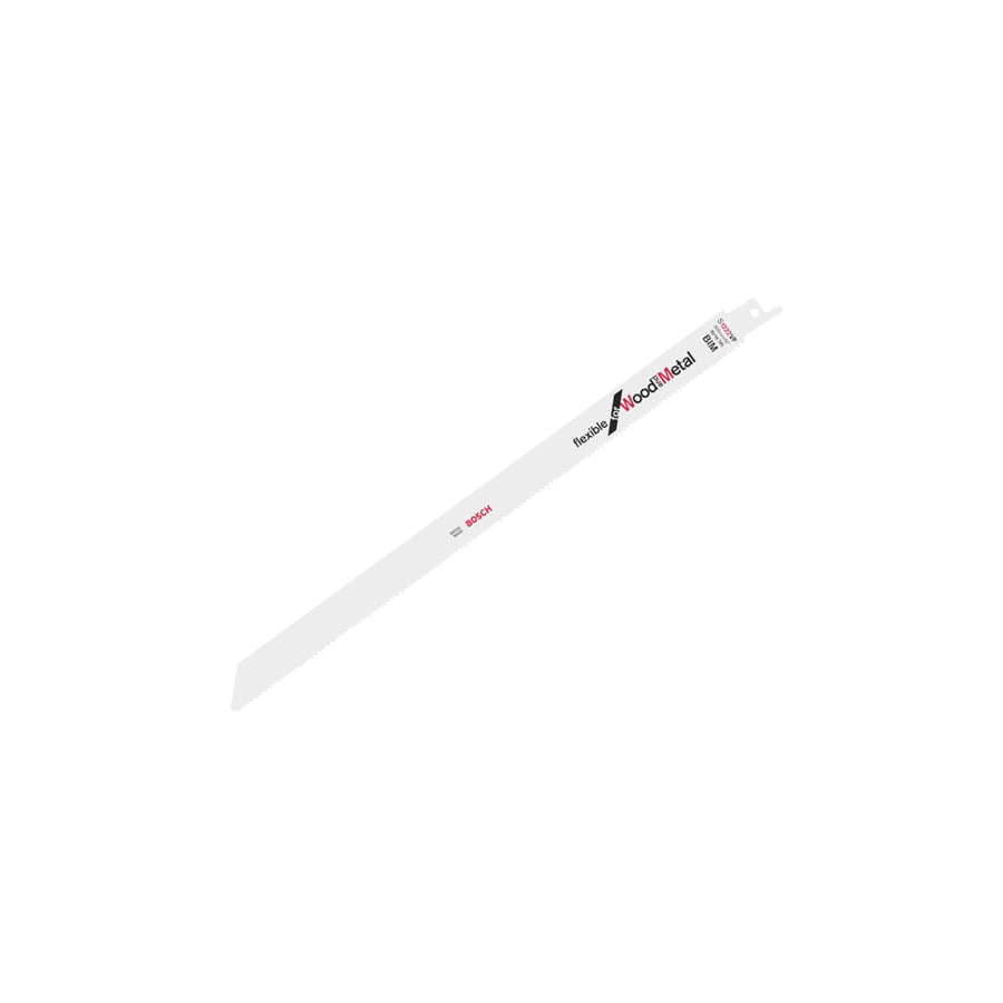 Bosch BSHS1222VF S 1222 VF Flexible Sabre Blade Wood & Metal 300mm Pack of 5 | ML Performance US
