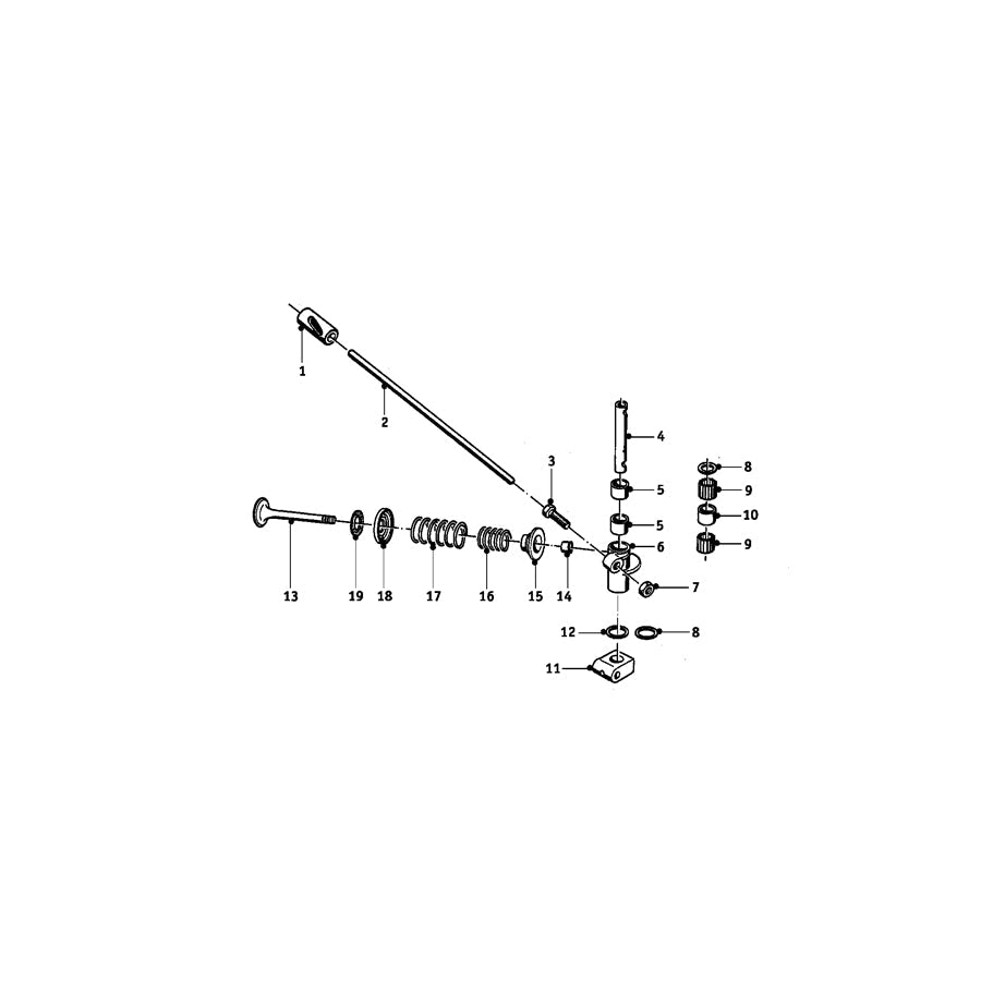 Genuine BMW 11320033157 Cam Follower (Inc. R68, R69 & R69 S) | ML Performance US Car Parts