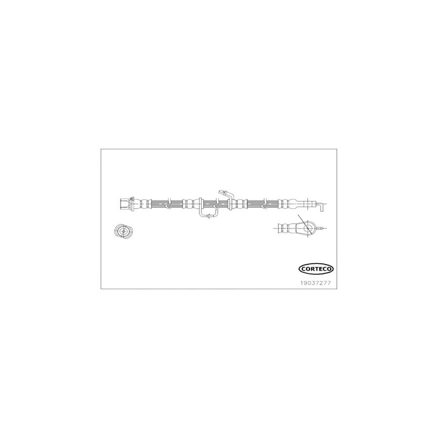 Corteco 19037277 Brake Hose