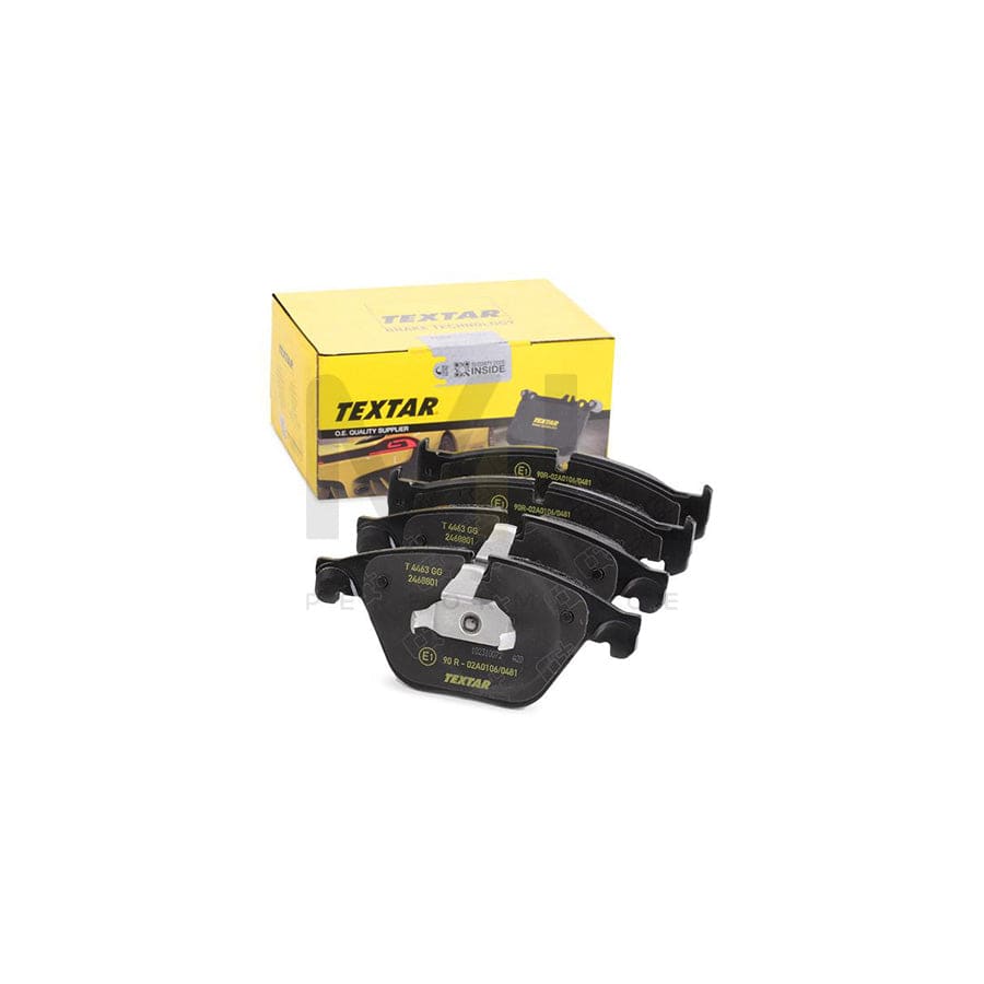 TEXTAR 2468801 Brake pad set prepared for wear indicator | ML Performance Car Parts