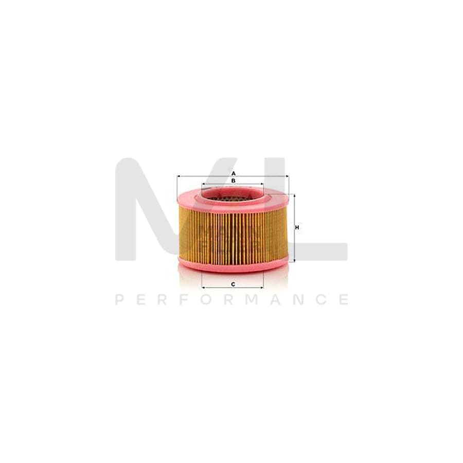 MANN-FILTER C 1540/3 Air Filter Filter Insert