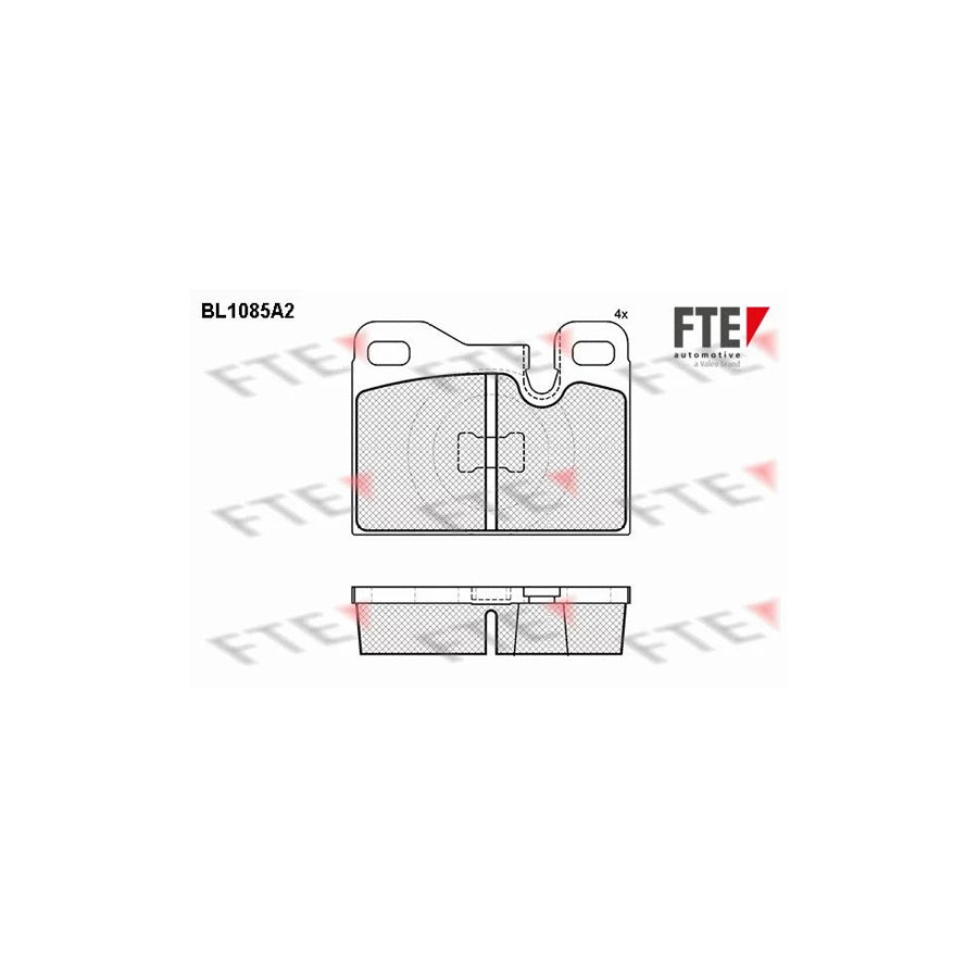 FTE Bl1085A2 Brake Pad Set