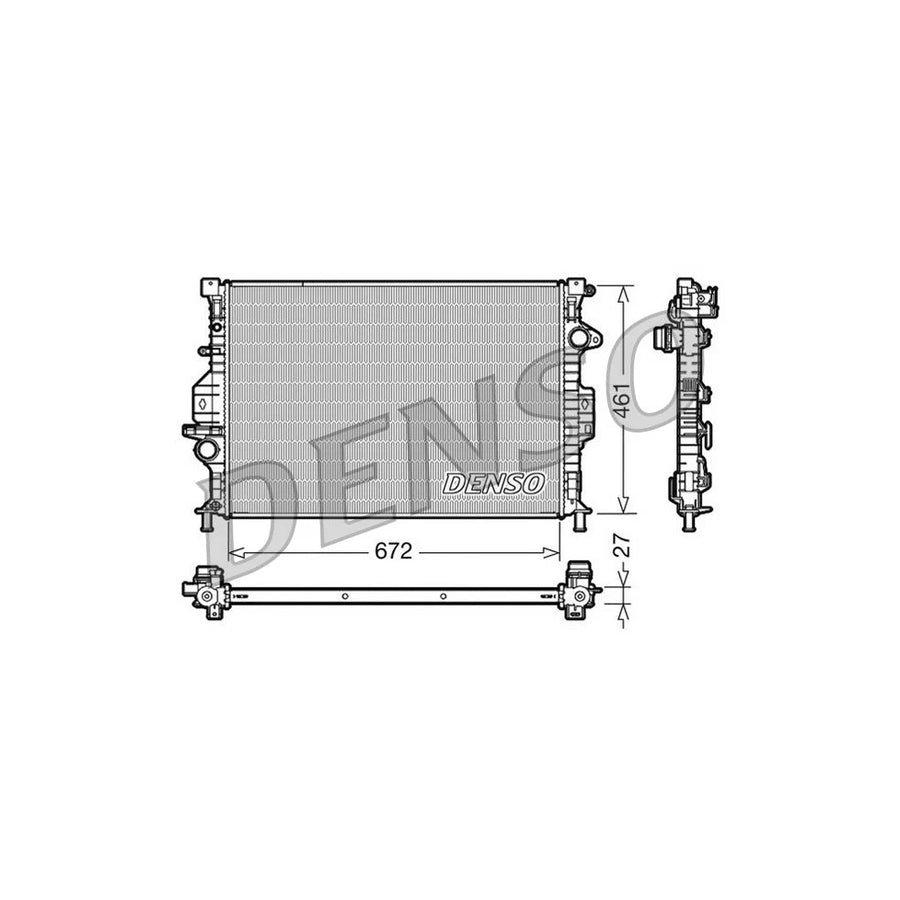 DENSO DRM10069 Engine Radiator