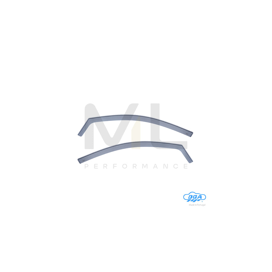 DGA 08033 Wind deflectors for FORD Focus Mk2 Hatchback (DA_, HCP, DP) Arrow direction, Front, inner