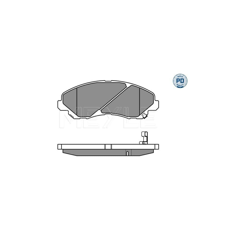 Meyle 025 235 8416/Pd Brake Pad Set