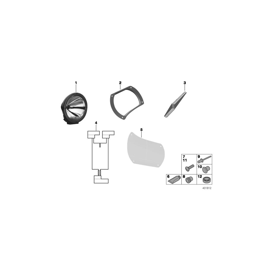 Genuine BMW 41358417315 Oval Head Screw M5X12-A2 (Inc. M235i Racing) | ML Performance UK Car Parts
