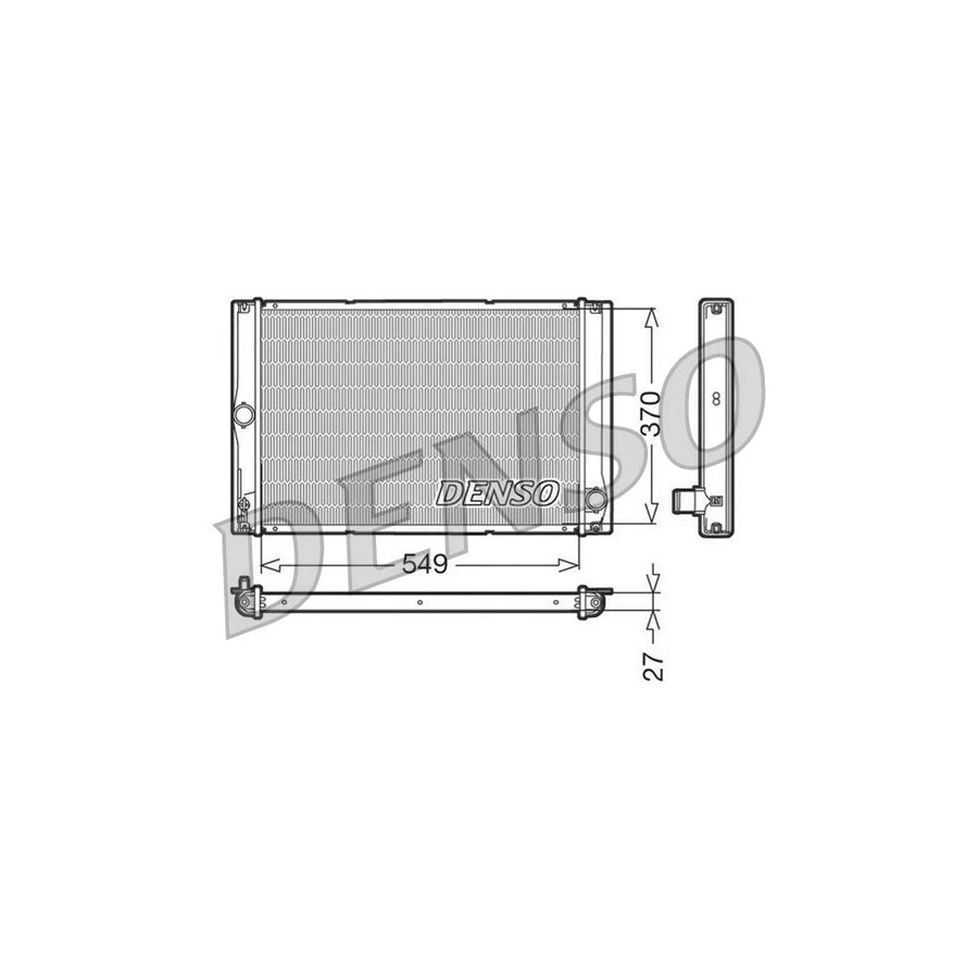 DENSO DRM50023 Engine Radiator