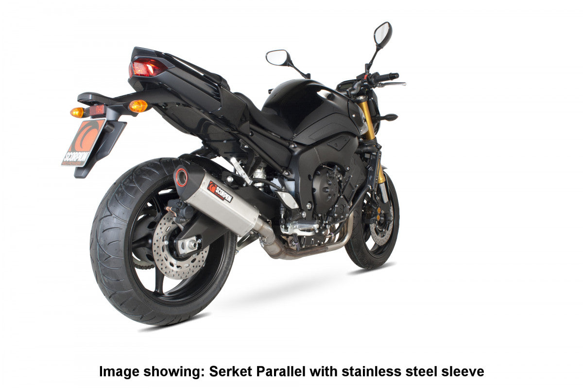 Scorpion RYA87CEO Yamaha Serket Parallel Slip-On - Carbon Fibre Sleeve (FZ8 / Fazer 8 ) | ML Performance US US