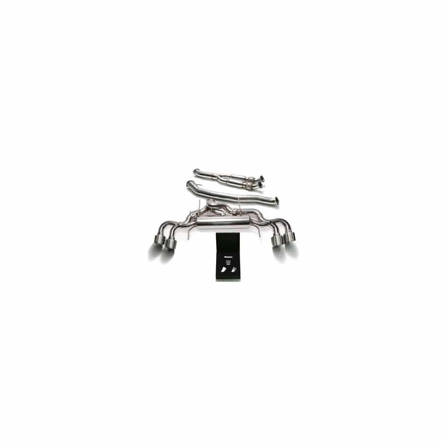 Armytrix NI35S-BF NI35SS-BQS12C Valvetronic 102mm Race Exhaust System Nissan GT-R R35 2007-2021 with Quad Chrome 5"