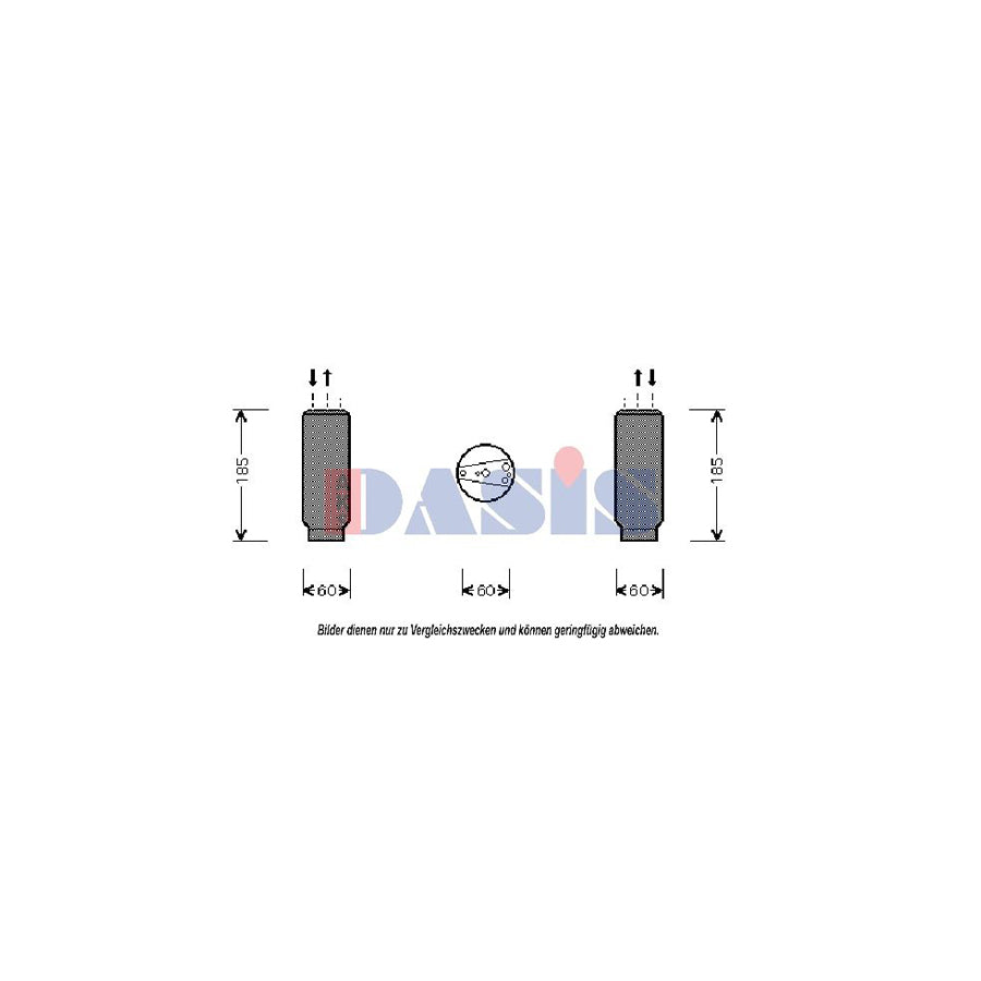 AKS Dasis 800274N Dryer, Air Conditioning for Honda Accord