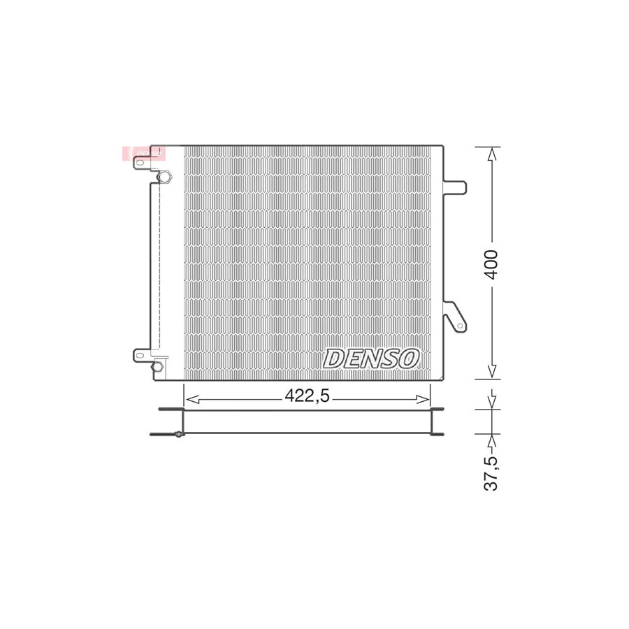 DENSO DCN99000 Air Conditioning Condenser