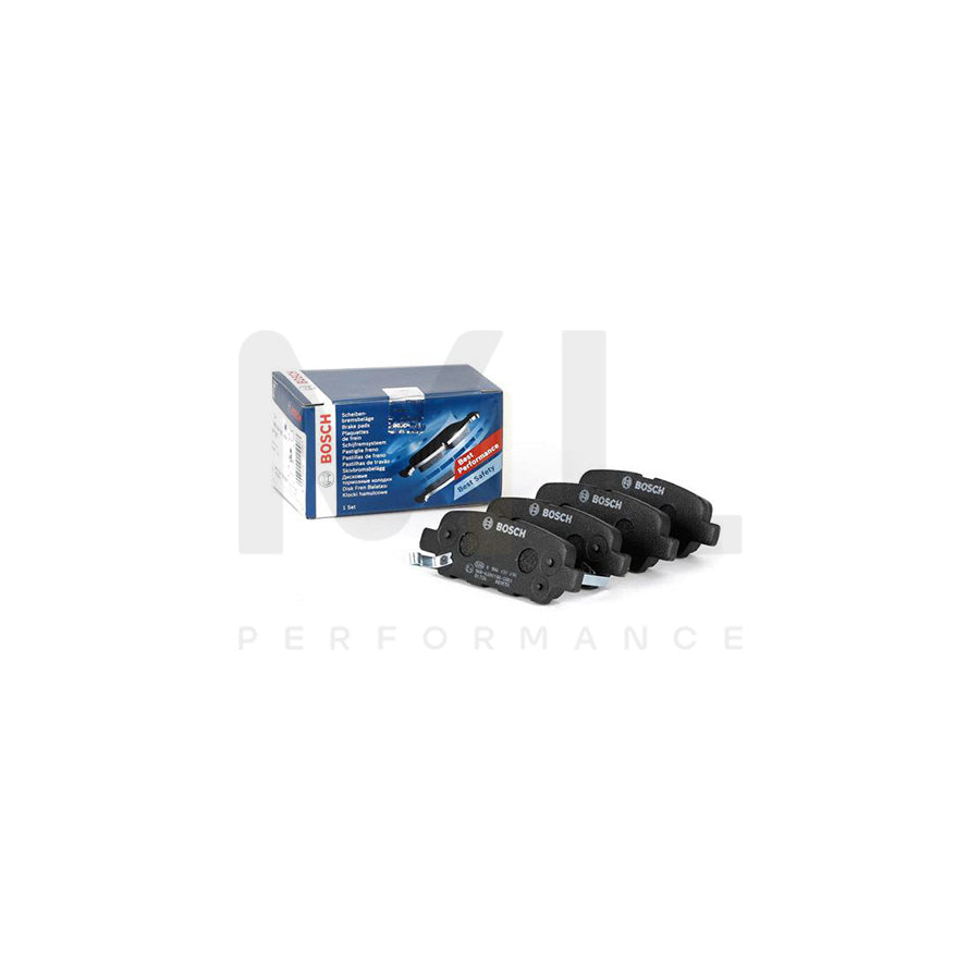 Bosch 0986494090 Brake Pad Set With Acoustic Wear Warning, With Mounting Manual BP1000 | ML Performance Car Parts