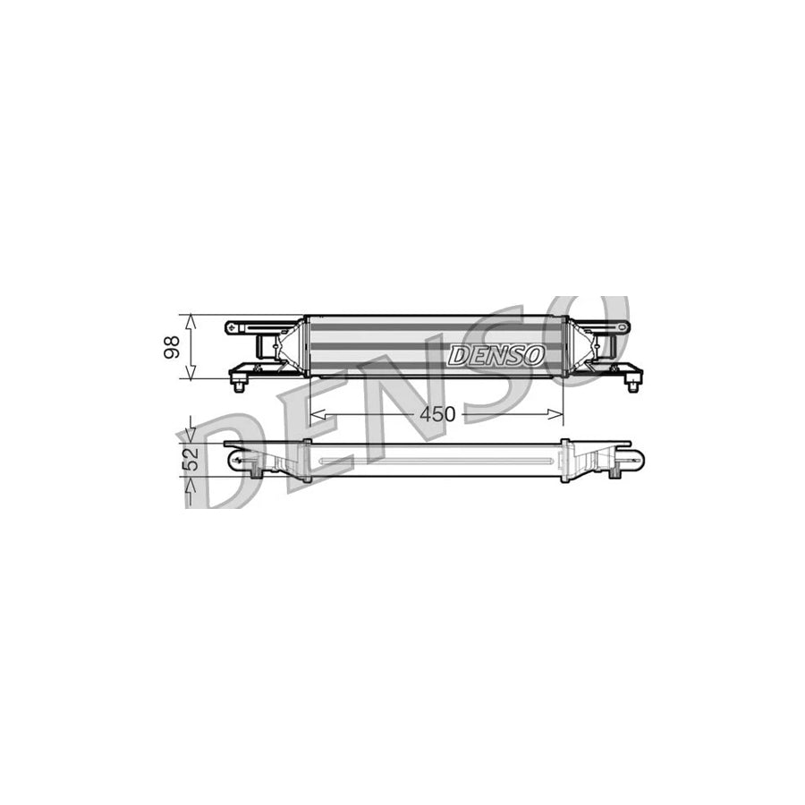 DENSO DIT01001 Intercooler