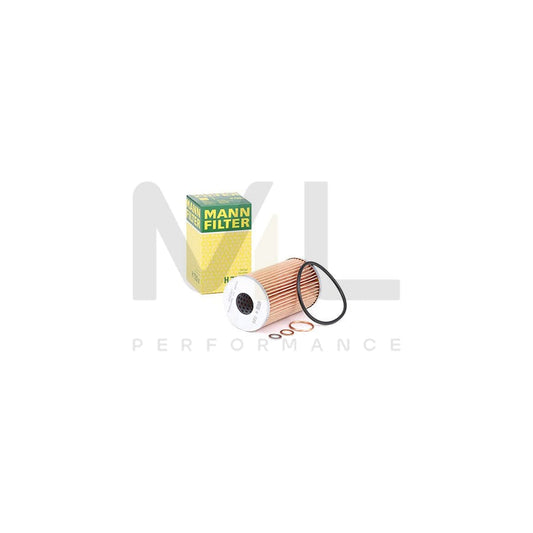 MANN-FILTER H 720 x Oil Filter with seal, Filter Insert