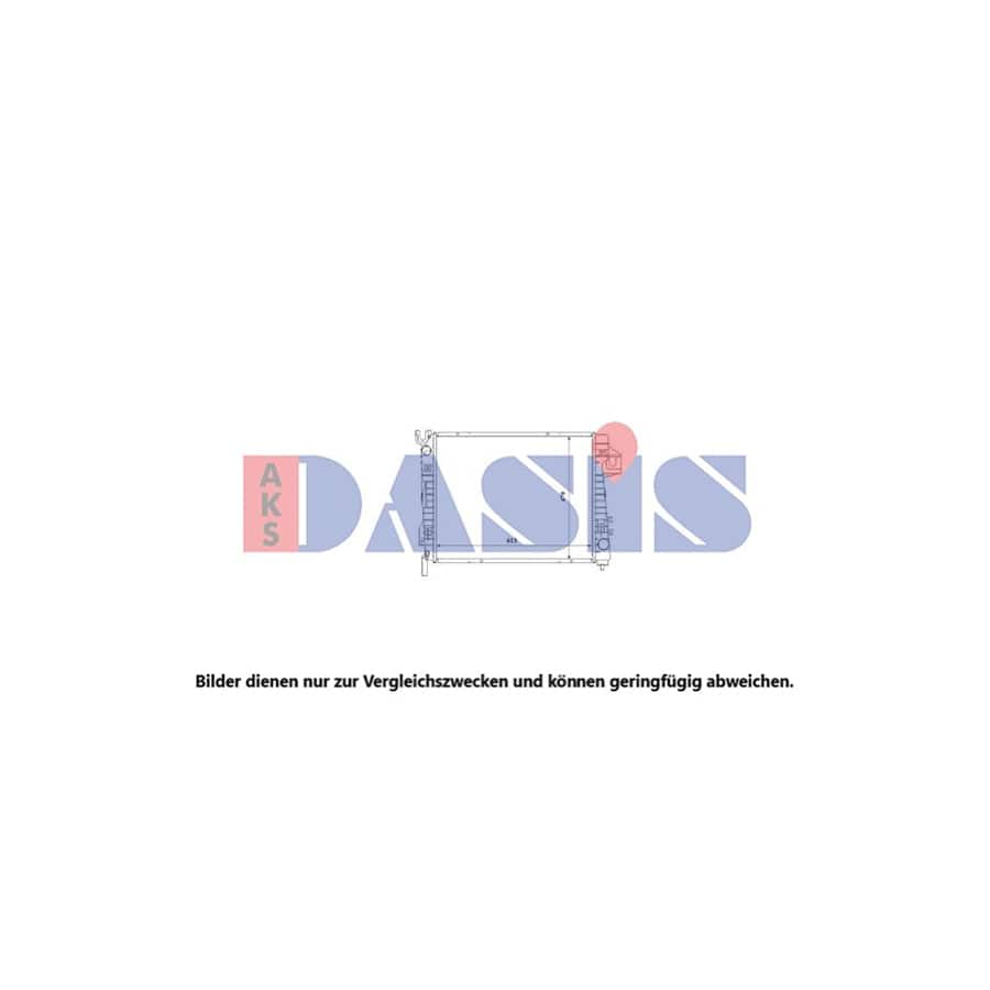 AKS Dasis 520148N Engine Radiator for Dodge Ram 1500 Pickup (D1, DC, Dh, DM, Dr)