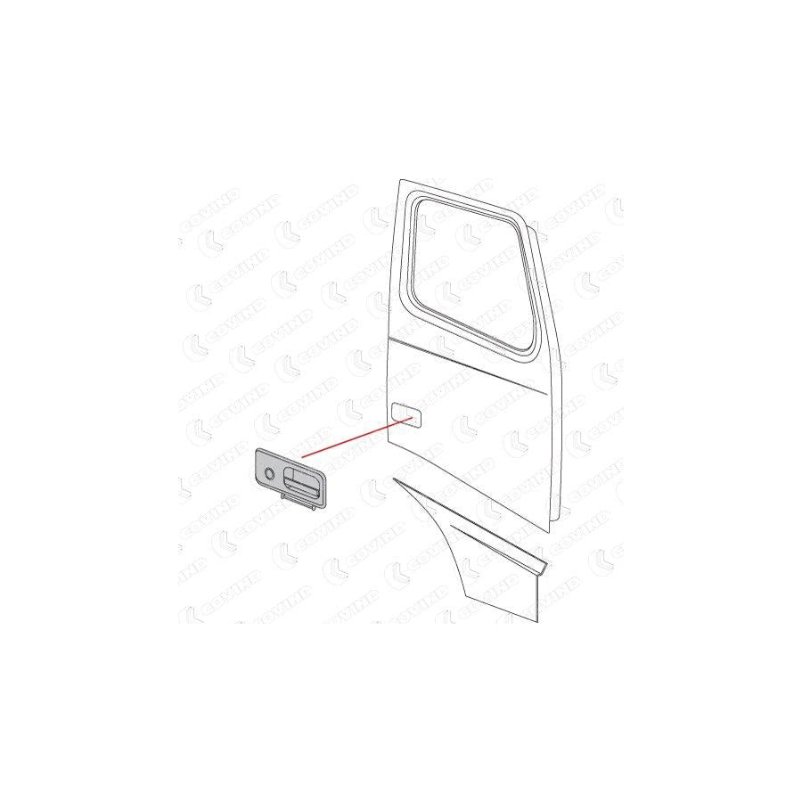 Covind 0Fh/194 Door Handle