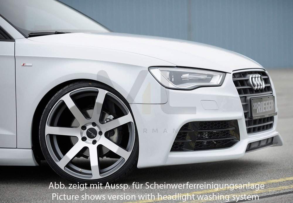 Rieger 00056792 Audi 8V Front Bumper (A3 & S3) 7 | ML Performance UK Car Parts