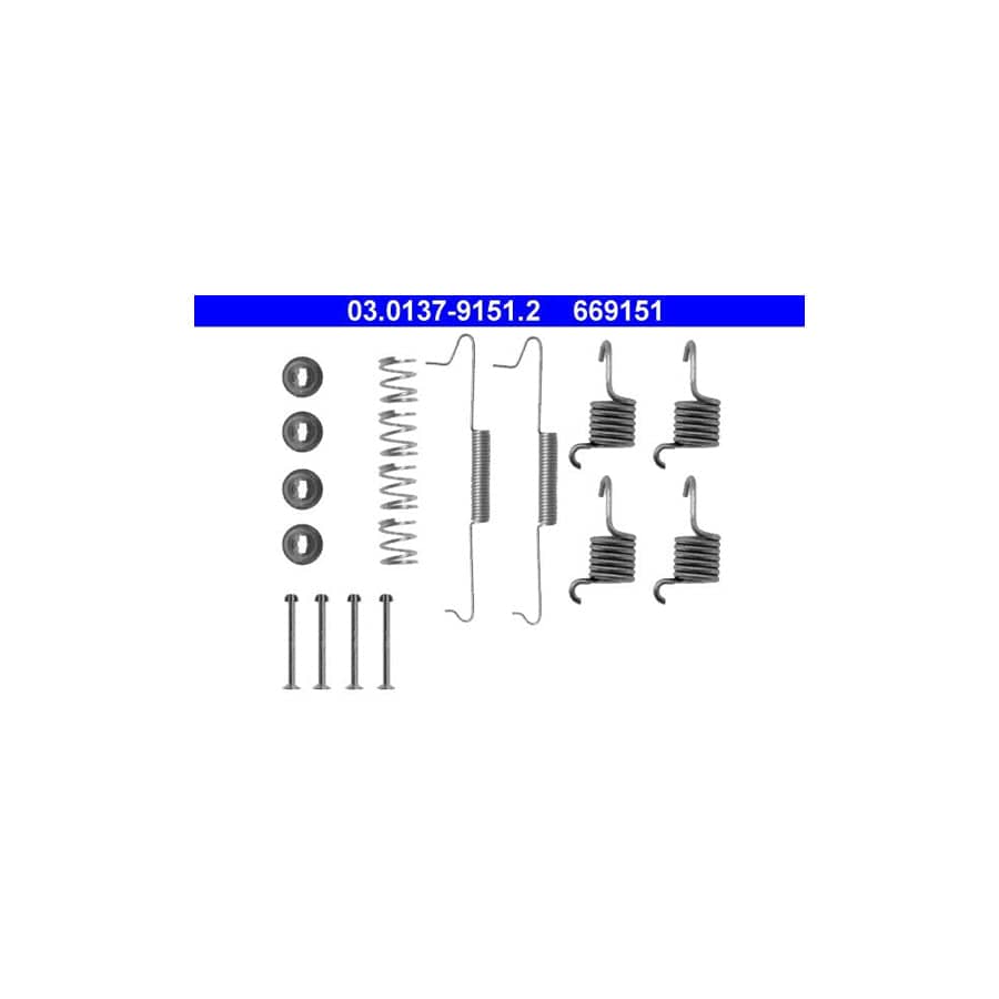 ATE 03.0137-9151.2 Accessory Kit, Brake Shoes for VW LT