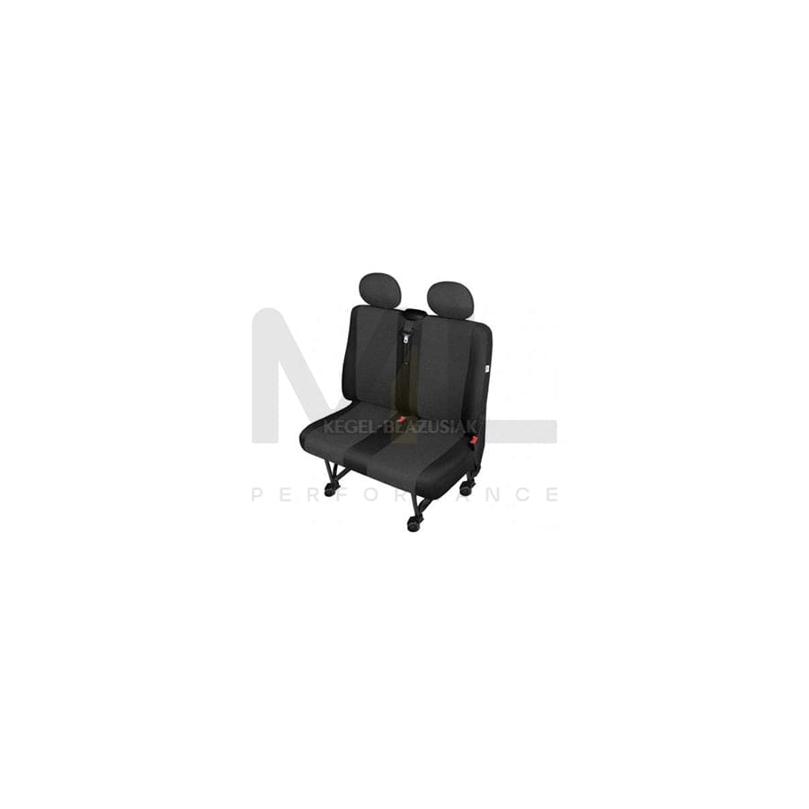 KEGEL 5-1441-217-4015 Car seat cover Black, Polyester, Front, Rear