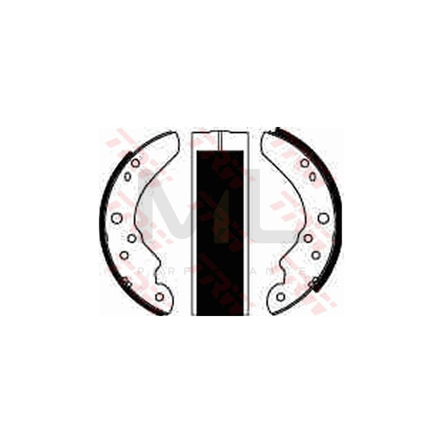 TRW GS6141 Brake Shoe Set for FORD TRANSIT | ML Performance Car Parts