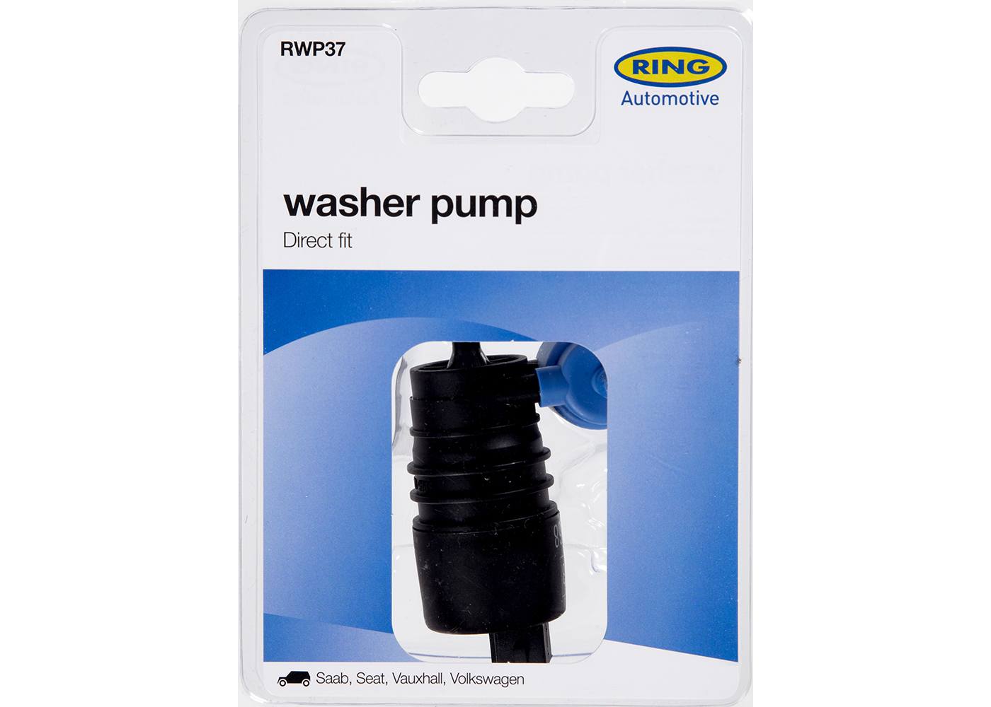 RING RWP37 Direct Fit Washer Pump Twin Outlet Opel, Vauxhall