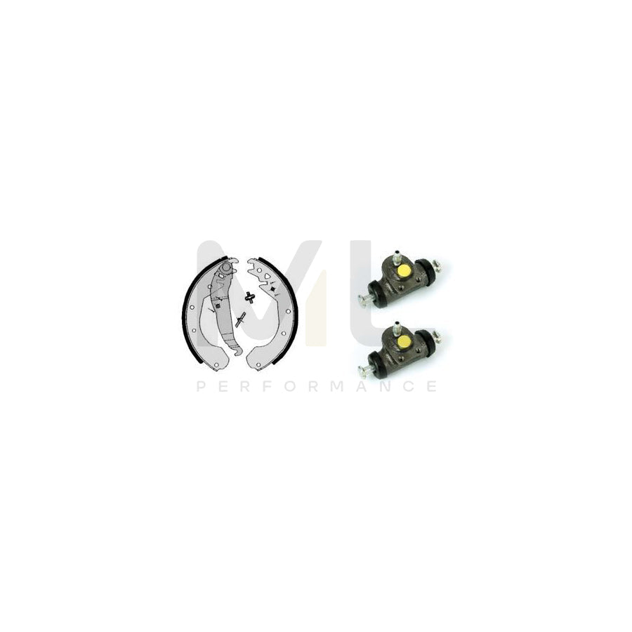 BREMBO STANDARD KIT H 59 016 Brake Shoe Set for OPEL MANTA Ø: 230mm | ML Performance Car Parts