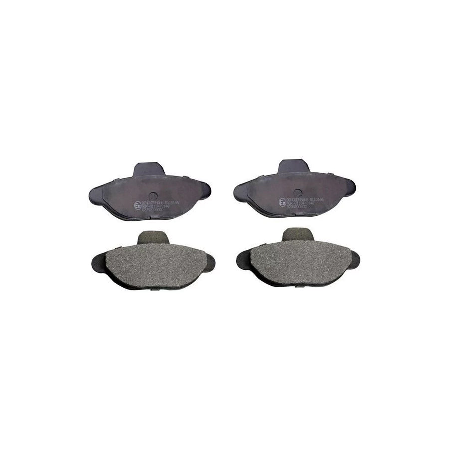 Denckermann B110166 Brake Pad Set for Fiat Cinquecento (170)