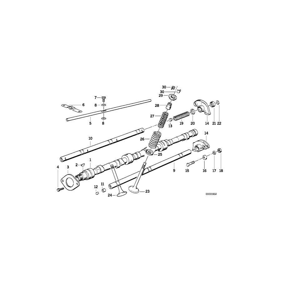 Genuine BMW 11331730421 E34 E32 Clamp Ring (Inc. 735iL, 730i & 530i) | ML Performance US Car Parts