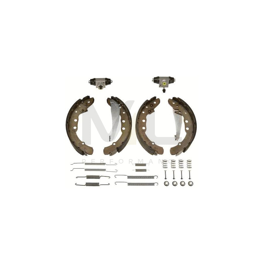 TRW Brake Kit BK1513 Brake Shoe Set with wheel brake cylinder | ML Performance Car Parts