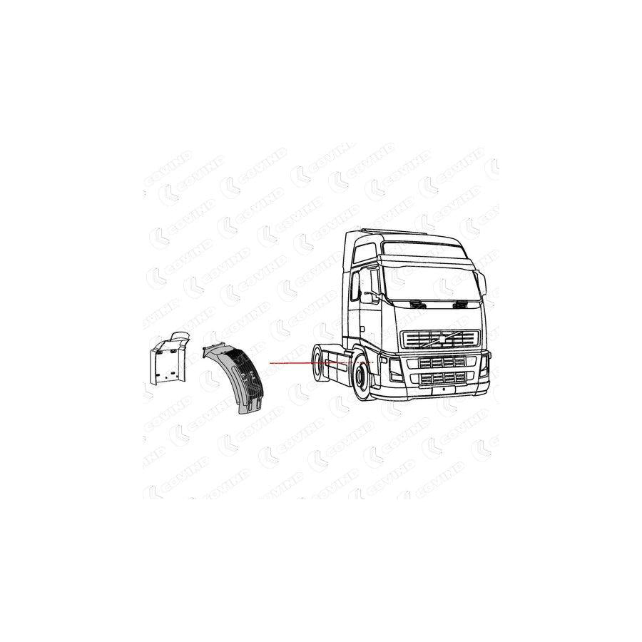 Covind 2Fh/316 Wing Fender