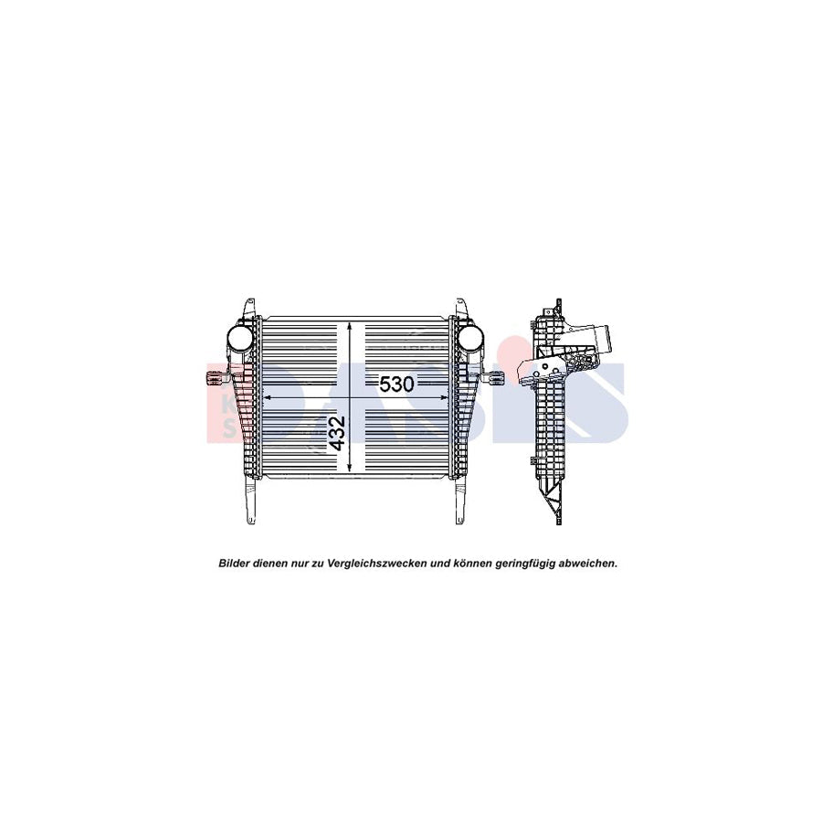 AKS Dasis 407017N Intercooler