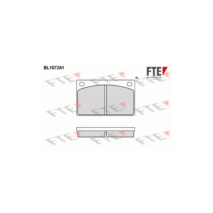 FTE Bl1072A1 Brake Pad Set