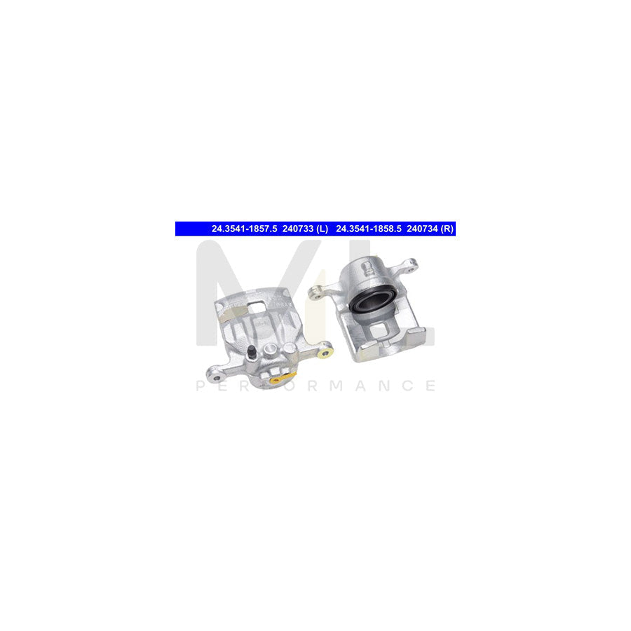 ATE 24.3541-1857.5 Brake Caliper for FORD FIESTA without holder