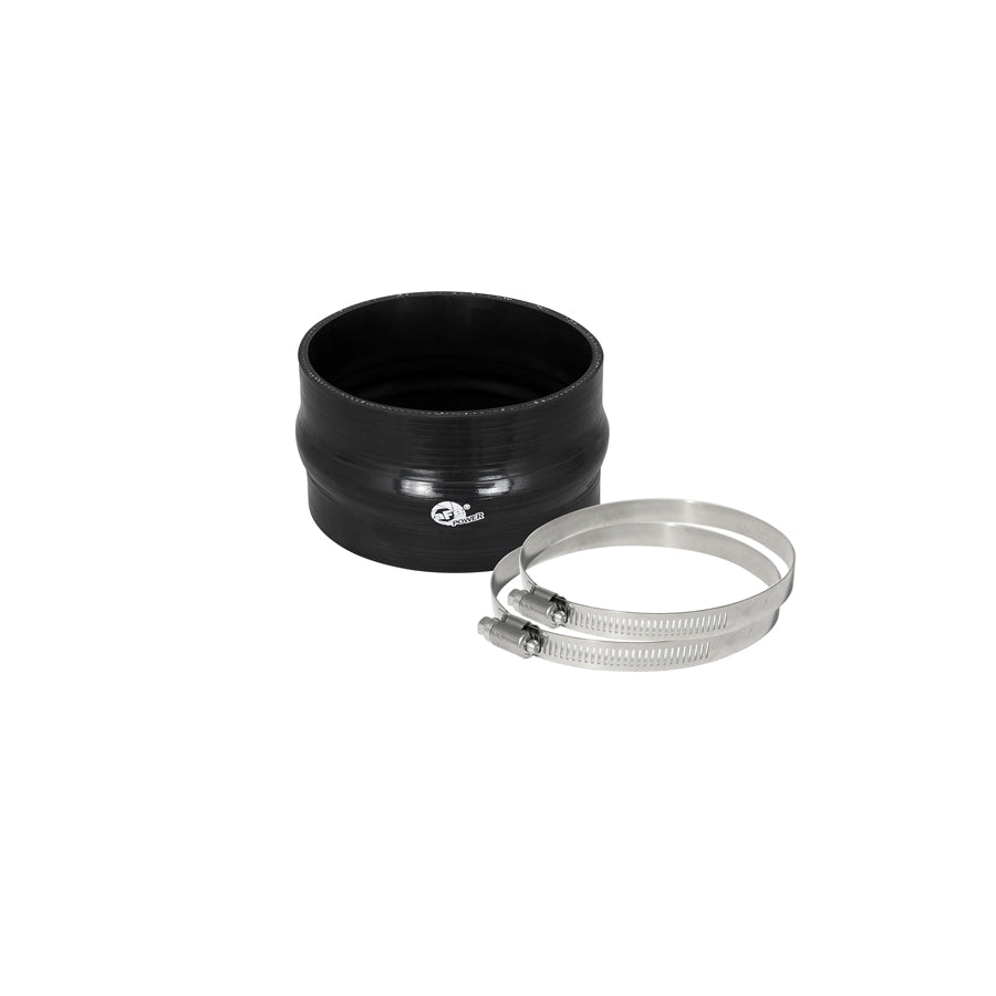  aFe 59-00040 (4-3/4 IN ID x 3 IN L) Straight Coupler w/ Hump - Black Replacement Coupling Kit  | ML Performance US Car Parts