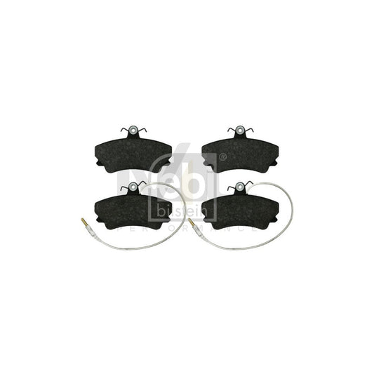 Febi Bilstein 16383 Brake Pad Set For Renault Espace Ii (J63/S63) Front Axle, Incl. Wear Warning Contact