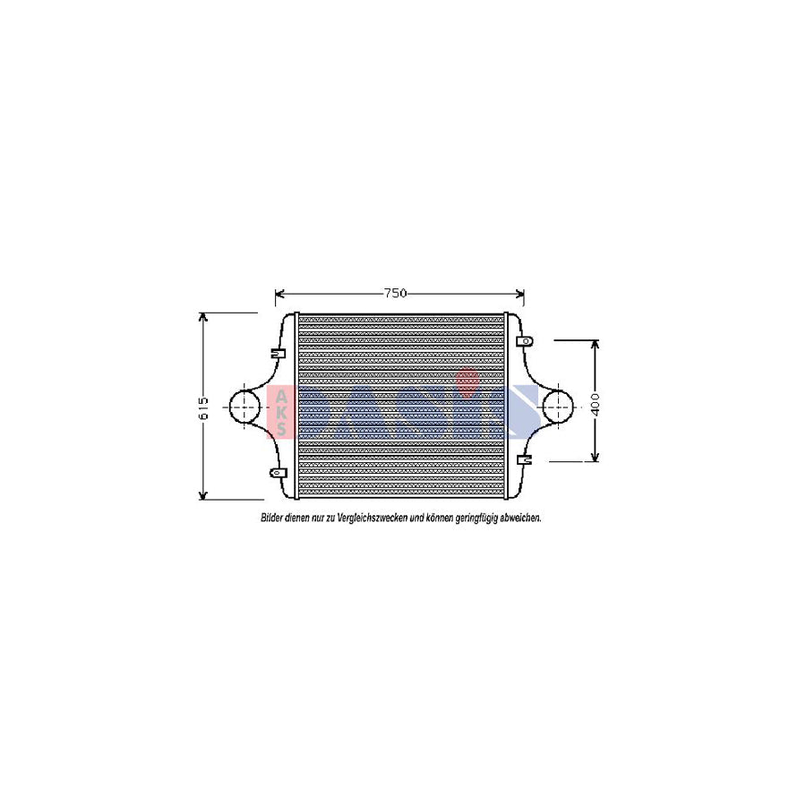 AKS Dasis 267100N Intercooler