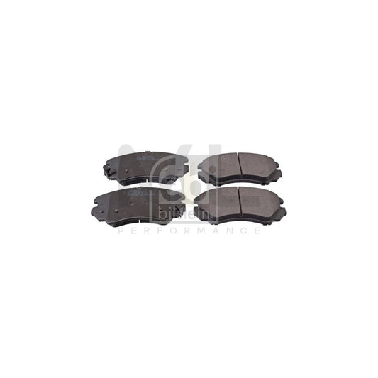 Febi Bilstein 16489 Brake Pad Set Front Axle, With Acoustic Wear Warning