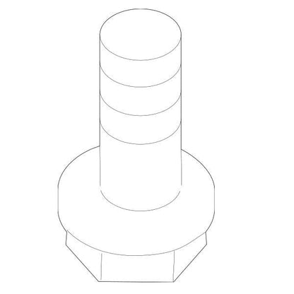 Genuine Lexus 90129-08004 IS Phase 1 Rear Suspension Lower Stopper Bolt